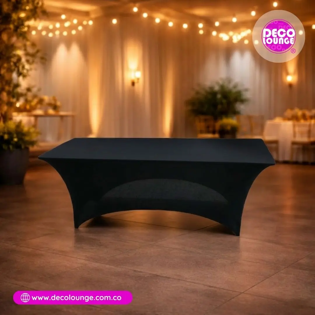 Tablón rectangular con lycra