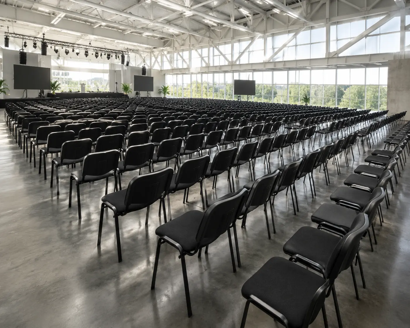Auditorio para cientos — ideas para eventos