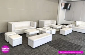 sala lounge blanca para eventos bogota