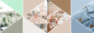 Paletas de colores para bodas - Bodas vintage
