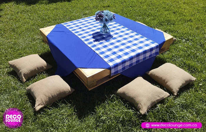 mesas picnic para eventos bogota