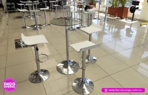 mesas y silla para eventos en bogota