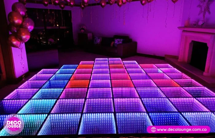 Piso led dmx para bodas bogota