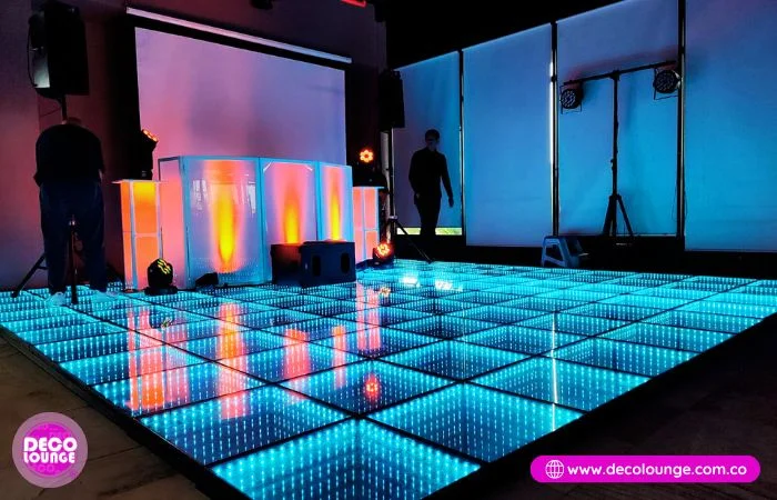 Piso led para eventos bogota