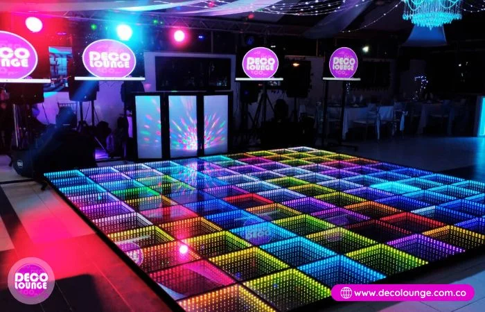 Piso led para fiestas bogota