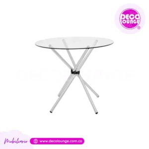 alquiler de mesa en vidrio para eventos