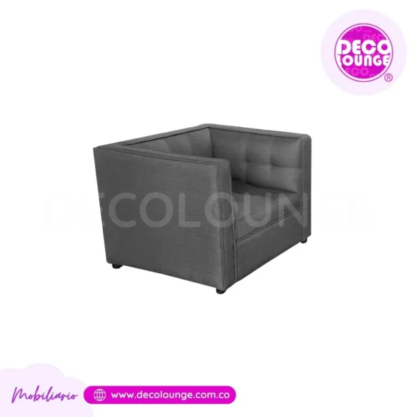 poltronas gris para eventos bogota