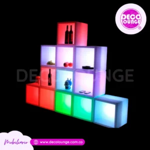 cubos led para fiestas en bogota