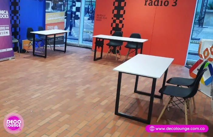 alquiler de mesas y sillas bogota
