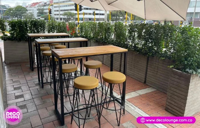 barras industriales en alquiler