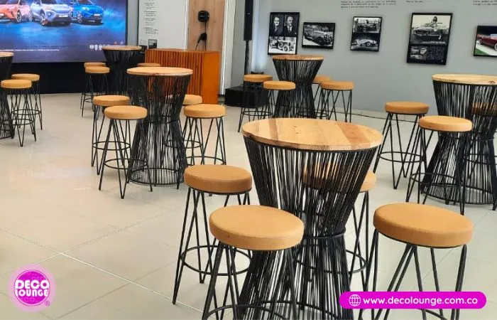 alquiler de sillas y mesas para conferencias